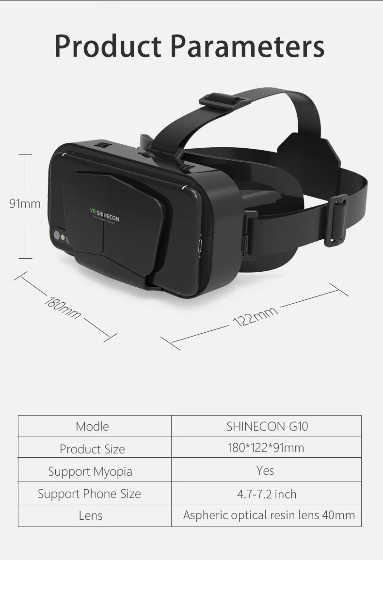 3D VR Headset for Smartphones
