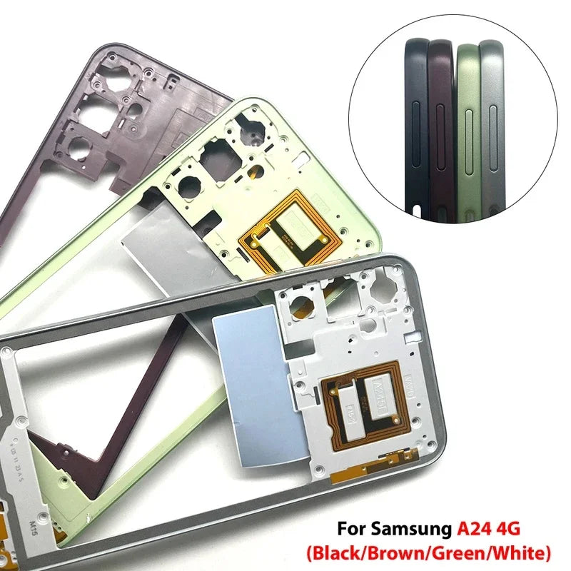 Samsung A06/A16/A24 Replacement Middle Frame & Front Bezel