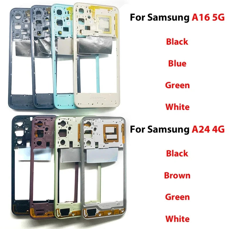 Samsung A06/A16/A24 Replacement Middle Frame & Front Bezel