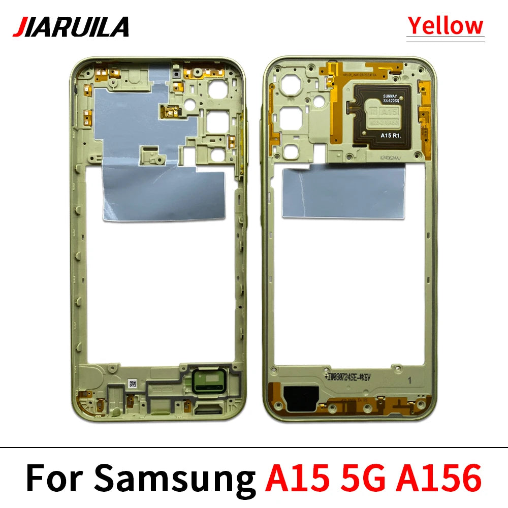 Replacement Middle Frame & Rear Housing with Camera Lens for Samsung Galaxy A05, A05s & A15