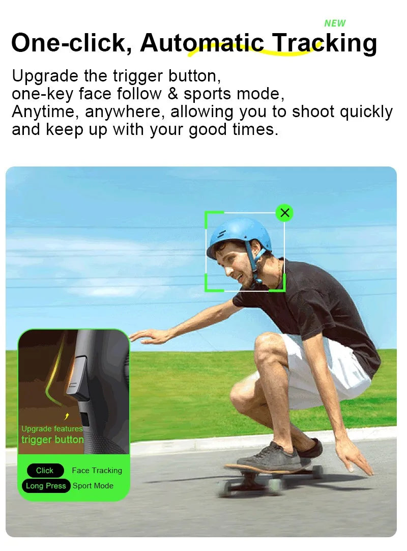 AOCHUAN AI Gimbal Stabilizer & Selfie Stick