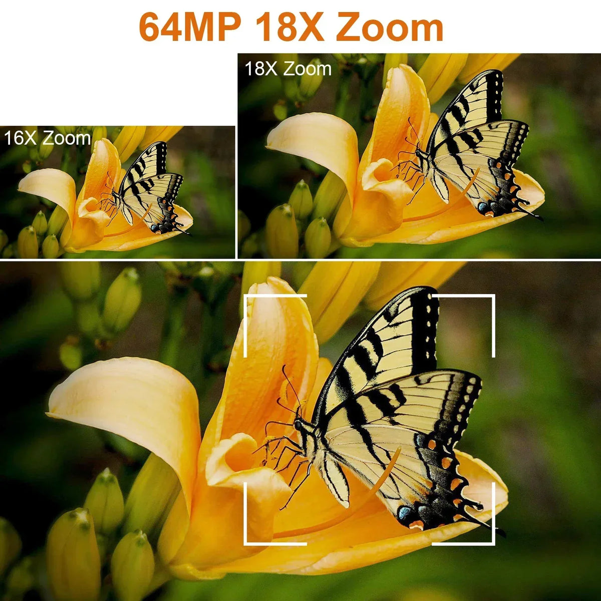 4K 64MP WiFi Vlogging Camcorder with Night Vision