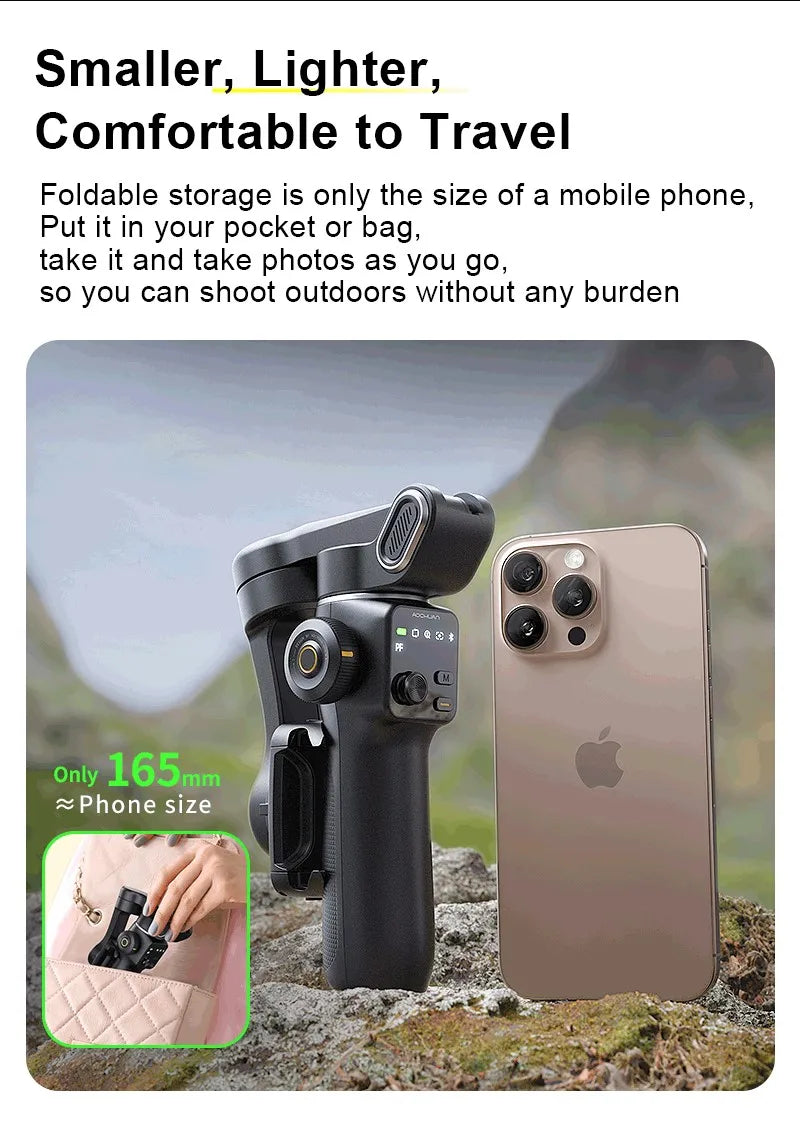 AOCHUAN AI Gimbal Stabilizer & Selfie Stick