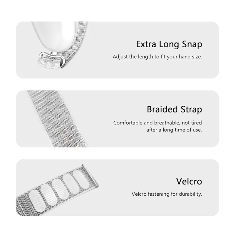 Meta Quest 3/3S Adjustable Knuckle Strap Controller Grips