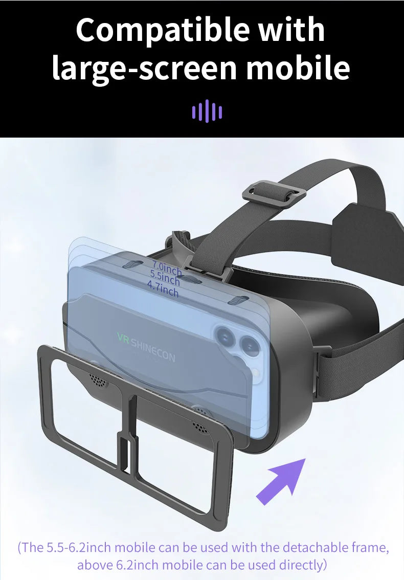 3D VR Headset for Smartphones