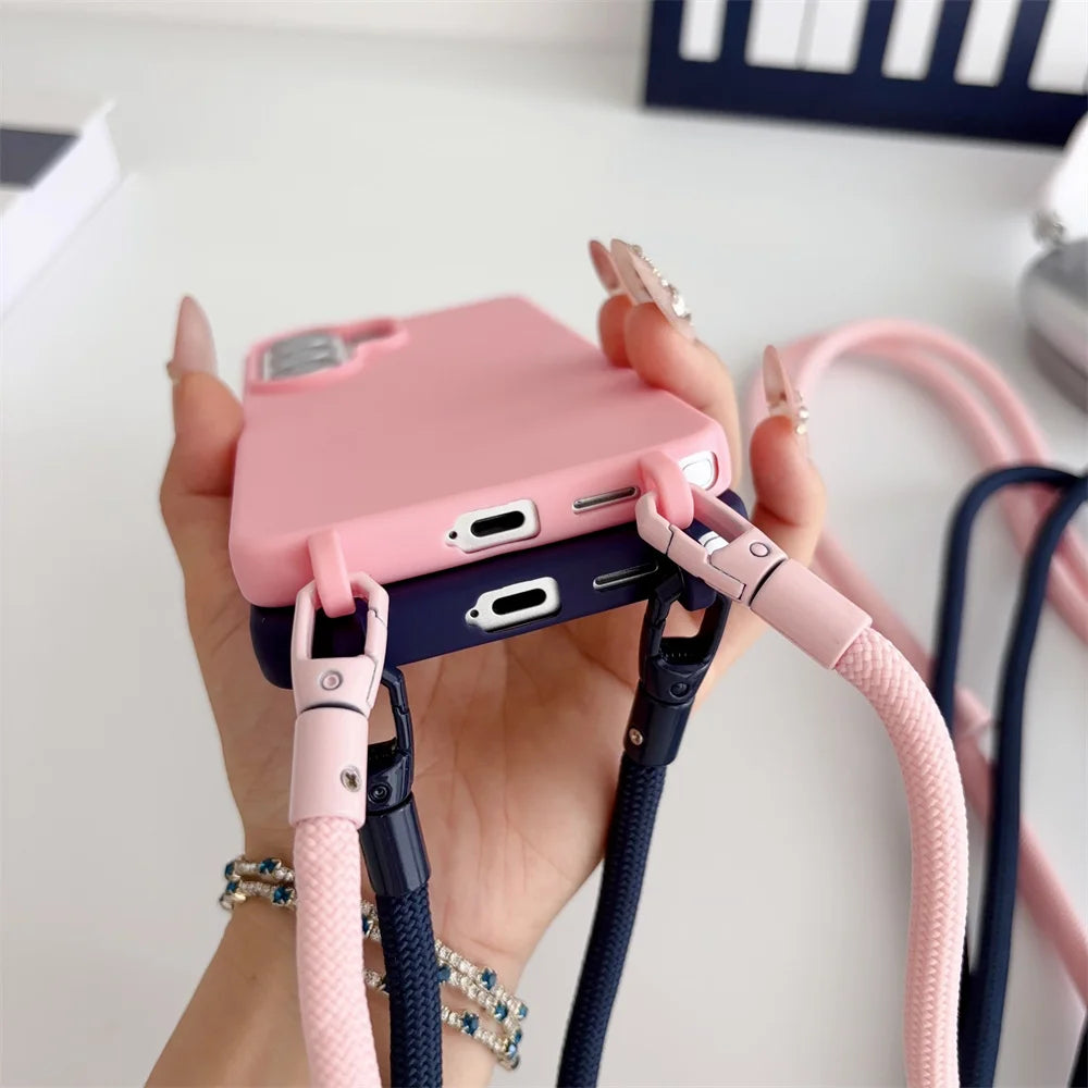 Crossbody Lanyard Phone Case for Samsung Galaxy