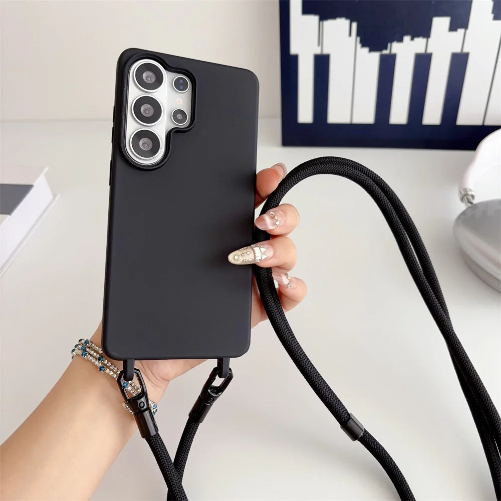 Crossbody Lanyard Phone Case for Samsung Galaxy