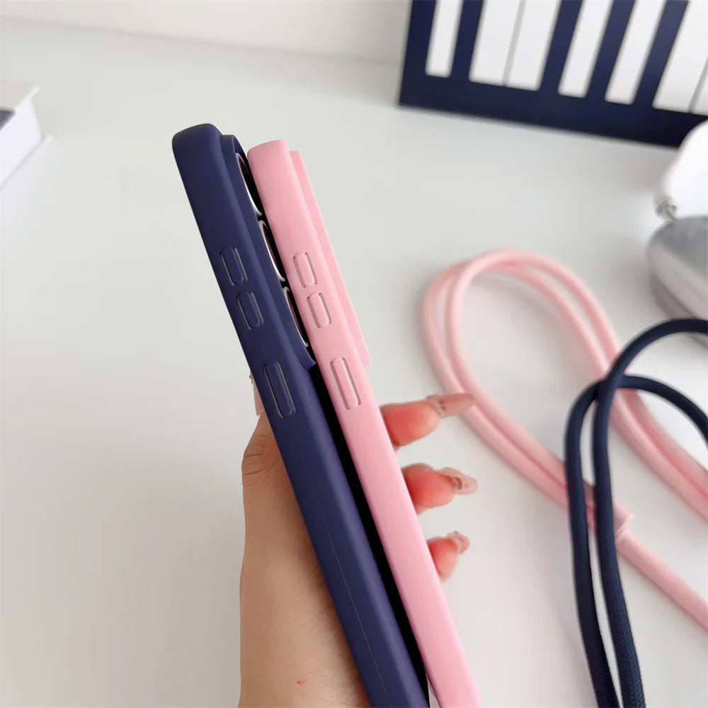 Crossbody Lanyard Phone Case for Samsung Galaxy
