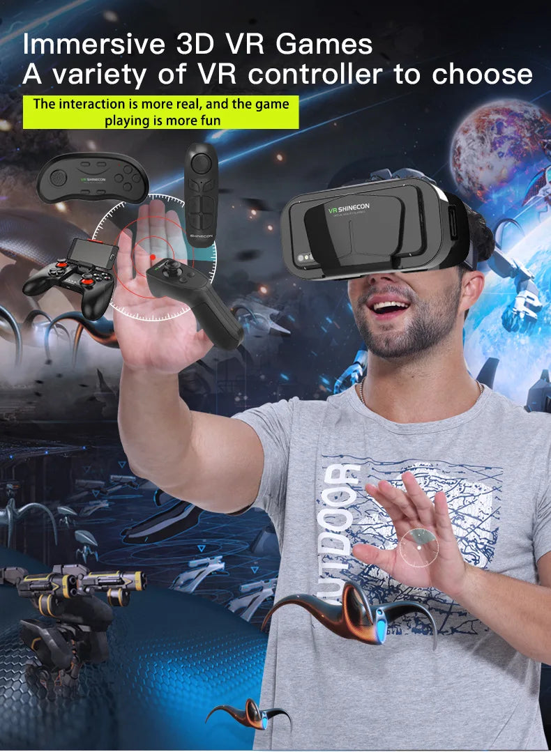 3D VR Headset for Smartphones