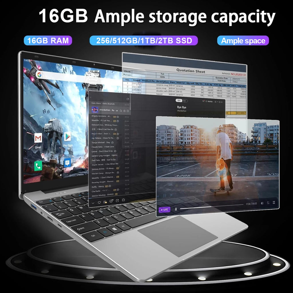 14.1-inch Core i9 Laptop with 16GB RAM & 2TB SSD