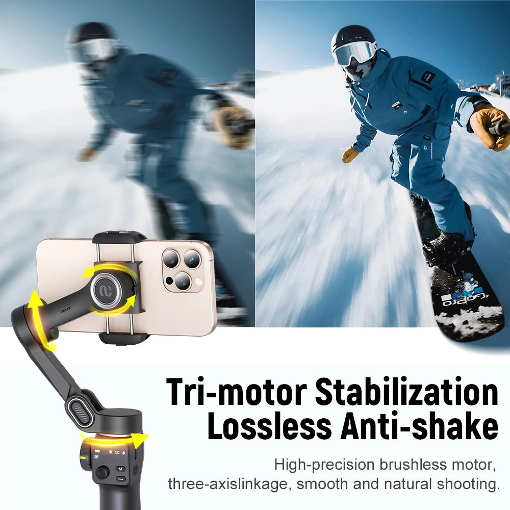 AOCHUAN AI Gimbal Stabilizer & Selfie Stick