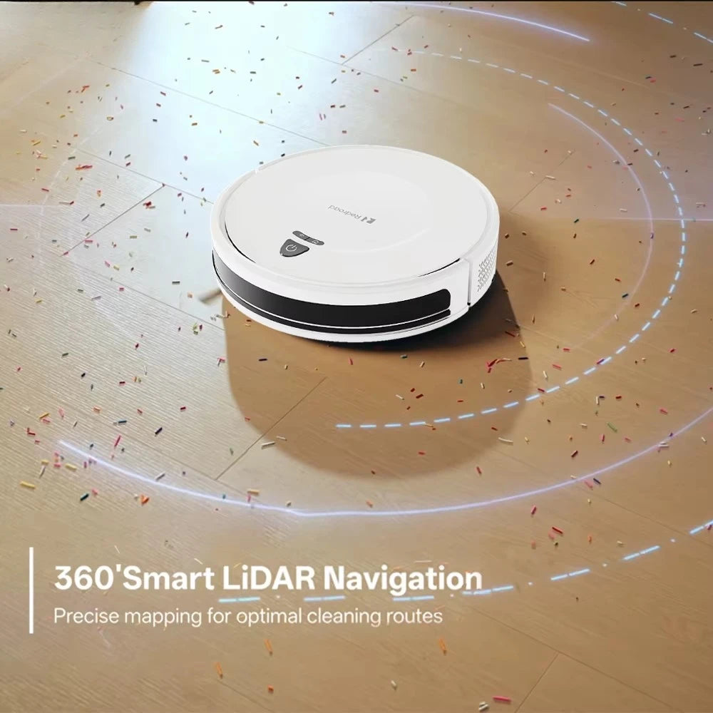 E6 App-Controlled Robot Vacuum Cleaner for Hotels (US Plug)