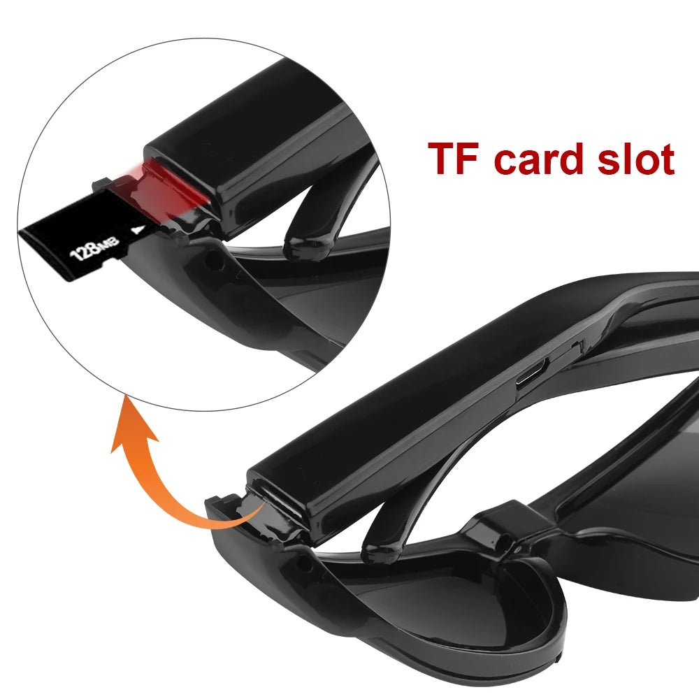 1080P HD Camera Sunglasses with Polarized Lenses