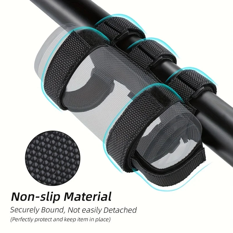 Portable Speaker Mount for Bike/Golf Cart/Boat Railing, Adjustable Speaker Holder for Most Bluetooth Wireless Speakers