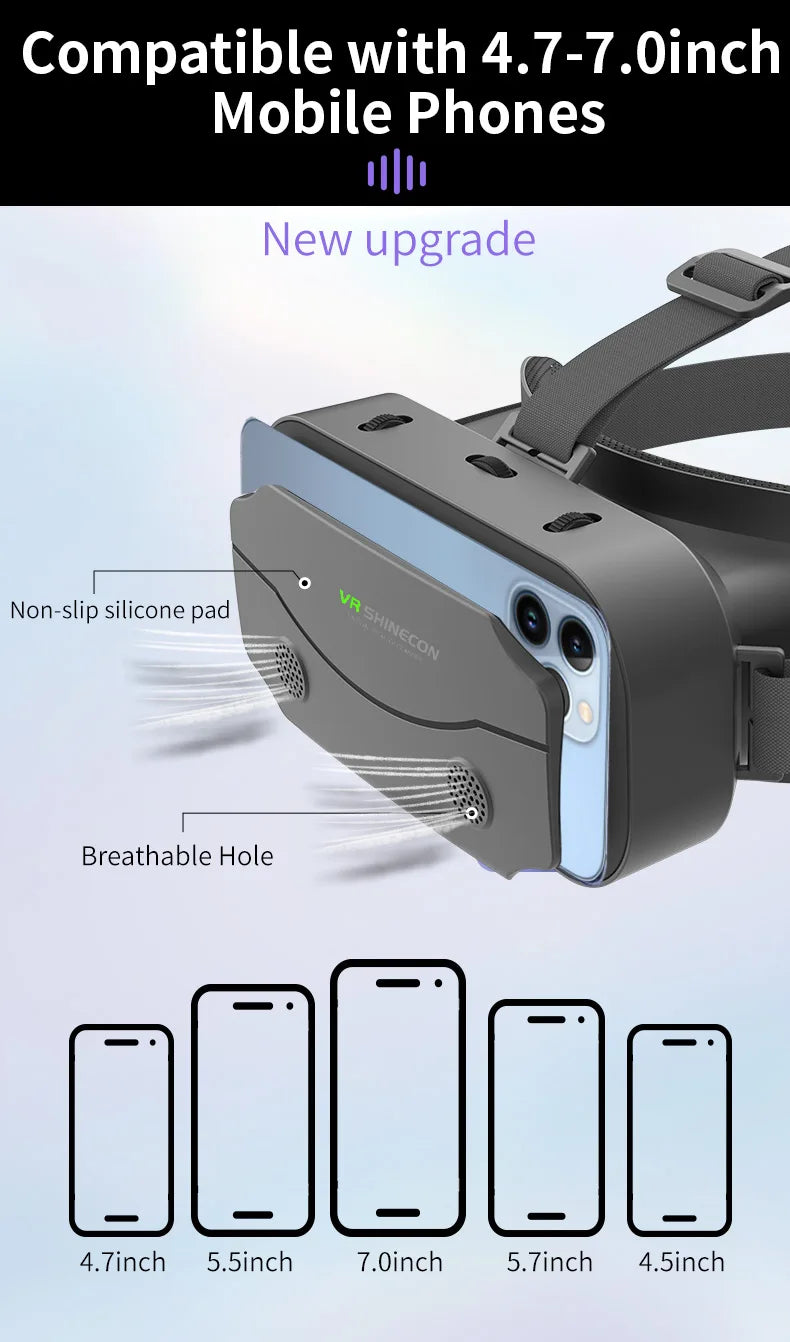 3D VR Headset for Smartphones